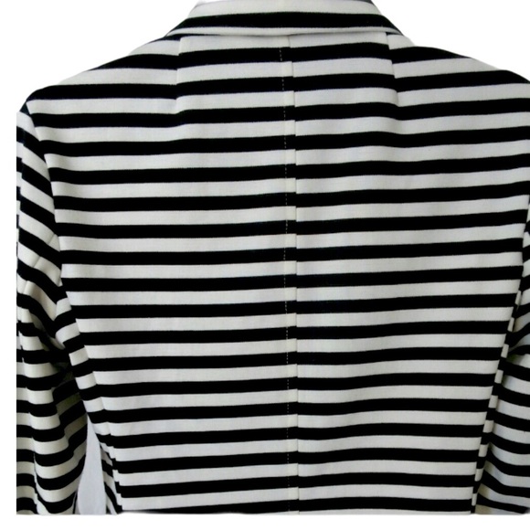 Love…Ady black and white stripped blazer - Picture 3 of 6